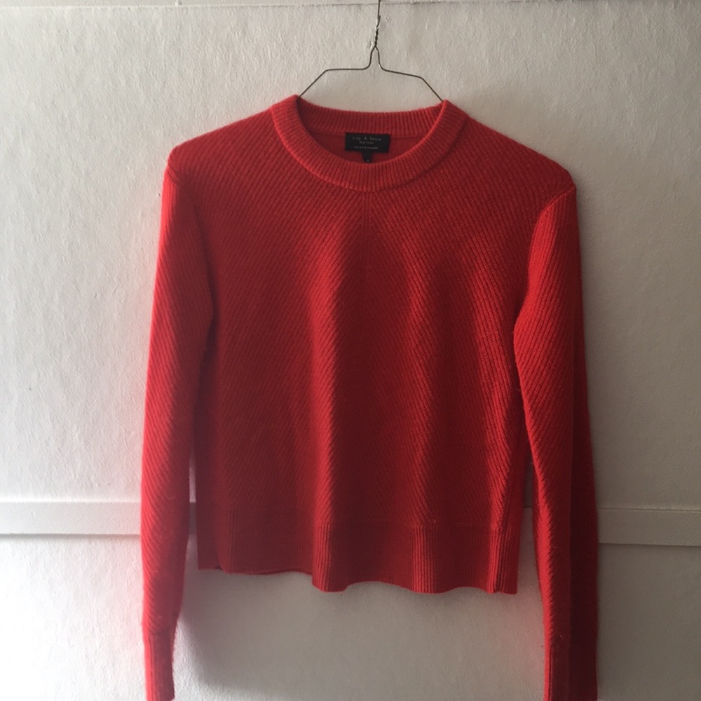Tomato Rag & Bone Cashmere cropped sweater small
